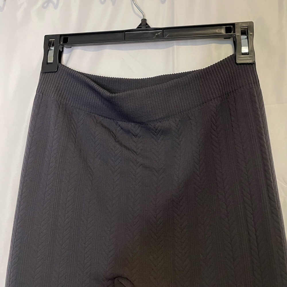 Nautica Dark gray ribbed leggings - Picture 5 of 7